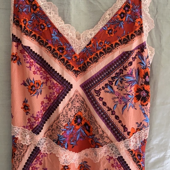 Free People Stevie Printed Maxi Slip By Intimately - Picture 7 of 11